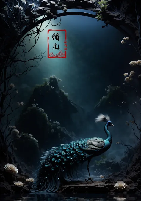 (dramatic, gritty, intense:1.4),masterpiece, best quality, 32k uhd, insane details, intricate details, hyperdetailed, hyper quality, high detail, ultra detailed, Masterpiece, photography(Peacocks:1.1)
with water, feathers, Peacocksin the style of minimalist stage designs, white square stand in background, realistic landscapes with soft, tonal colors, circular shapes, rendered in cinema4d, minimalistic elements,tabletop photography,
<lora:~Q?hLbdD_q-photography:1>