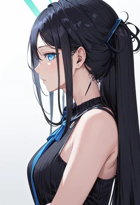 (safe:1.10), best quality, masterpiece, highres, solo, (arisu_bluearchive:1.10), profile, from side, upper body, 18 <lora:arisu_bluearchive:0.80>