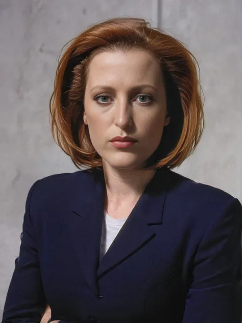 Dana Scully upper body,
<lora:DanaScully:0.9>