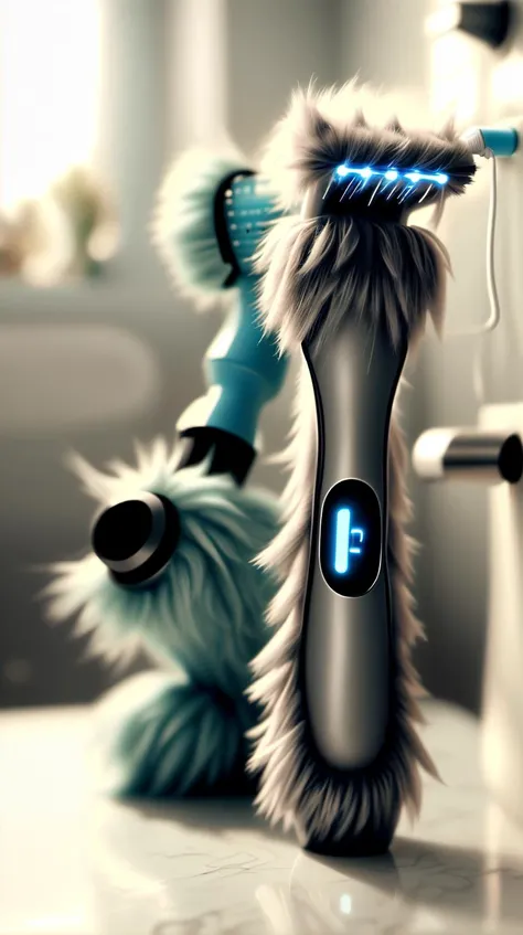 <lora:FluffyStyle:1> FluffyStyle Electric toothbrush