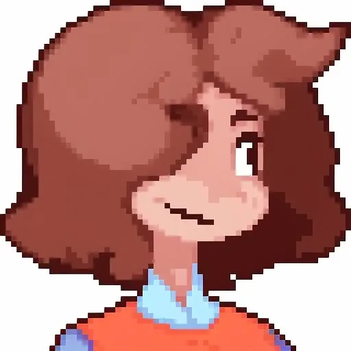 <lora:SillyDiffusion:0.8> (riley|rufus|rufus|fufus) portrait, in maid dress, silli, mondealy, lowres, pixel art, outline,white background