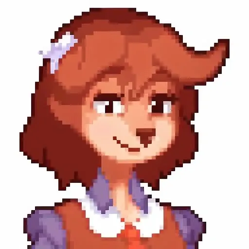 <lora:SillyDiffusion:0.8> (rufus|dary|dary) portrait, in maid dress, silli, mondealy, lowres, pixel art, outline,white background