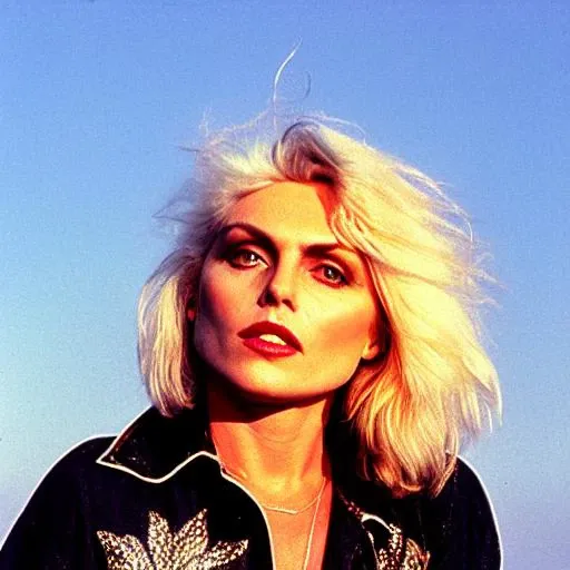 debbie_harry, beautiful, young, color, bright eyes