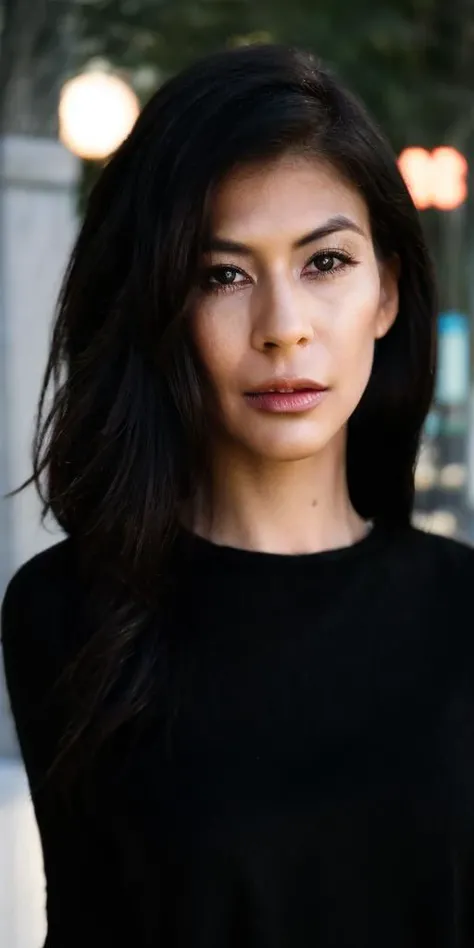 photo of beautiful (heather_vahn:1), a woman with perfect hair, medium breast, wearing (black clothes:1.1), (standing at the summer park:1.1), modelshoot style,  
(extremely detailed CG unity 8k wallpaper), professional majestic (photography by lee friedlander:1.1), (Fujifilm X-H2S Mirrorless Camera), 24mm, exposure blend, hdr, faded, extremely intricate, High (Detail:1.1), Sharp focus, dramatic, soft cinematic light,
 (looking at viewer), (detailed pupils), (upper body), 
4k textures, elegant, ((((cinematic look)))), soothing tones, insane details, hyperdetailed, low contrast
<lora:heather_vahn:1>