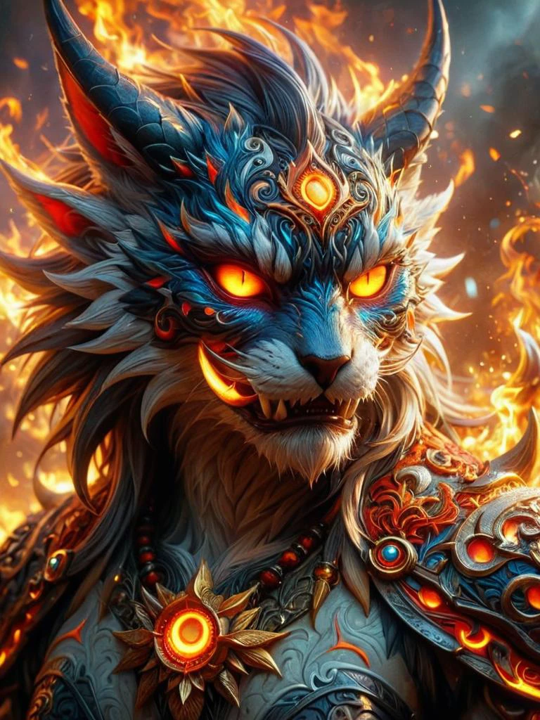 dragon with burning eyes made of derv-etmgc, intricate details, symbols, abstract, realism, sharp focus, masterpiece, sharp details, sfw, <lora:derv-etmgc-SDXL-CIVITAI:0.8>