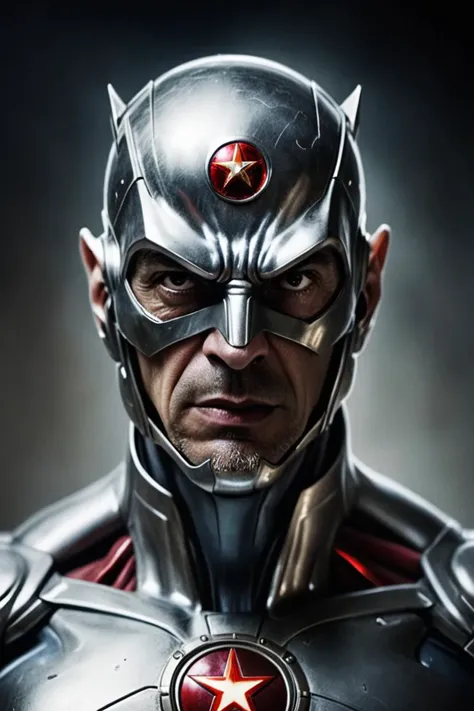 Captain Atom by Lee Jeffries,