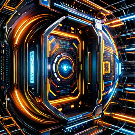 RAW, ((((masterpiece)), photorealistic)), professionally detailed, ultra-high detail, sharp, insanely detailed, hyperrealism, A brilliantly shimmering celestial quantum computer, each element exudes an otherworldly aura: intricate circuits gleaming with transcendent colors, ethereal wisps of energy intertwining like cosmic threads, and mesmerizing holographic projections flickering with profound insights. The main subject is a concept art painting that showcases the awe-inspiring technology of this exotic divine computer. The image is of exceptional clarity and detail, capturing the intricate design with precision. With its vibrant colors and ethereal glow, the image conveys a sense of profound power and mystery, inviting viewers to contemplate the limitless possibilities of this advanced quantum marvel. <lora:ReaLora:0.7>, <lora:RMSDXL_Enhance:2>, <lora:RMSDXL_Photo:0.8>, <lora:EnvyBetterHiresFixXL01:0:hr=1>, <lora:MJ52_XL:0.6>, <lora:add-detail-xl:1.5>, <lora:DetailedEyes_V3:1.2>, <lora:PerfectEyesXL:1.0>,