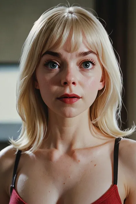 SpiderWoman Gwen Stacy RAW candid cinema, woman, studio, 16mm, ((color graded portra 400 film)) ((remarkable color)), (ultra realistic), textured skin, remarkable detailed pupils, ((realistic dull skin noise)), ((visible skin detail)), ((skin fuzz)), (dry skin) shot with cinematic camera,