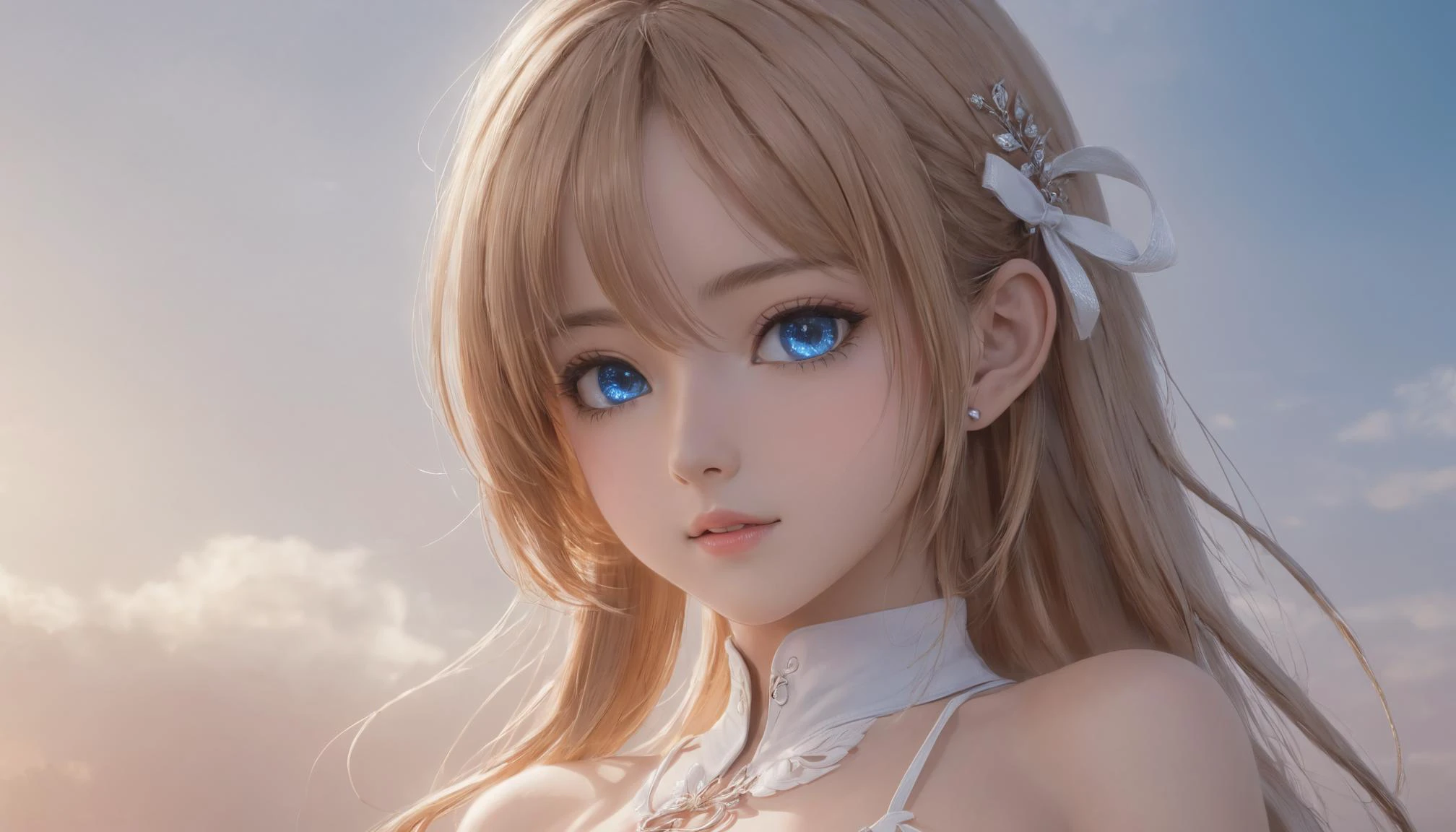 1girl, <lora:Peter_Gric_style_SDXL-000009:0.5>, Gric, <lora:asuna_(blue_archive)_image5035_2023-11-25-000008:0.5>, asuna \(blue archive\), standing, (8k, masterpiece, best quality, ultra-detailed), (an extremely delicate and beautiful)kawaii, cute, very big eyes, Aesthetic Anime Eyes, small face, large breasts, cinematic lighting, , Intricate, High Detail, Sharp focus, dramatic, masterpiece, best quality, ultra-detailed,, very thin waist, <lora:SDXL_MassiveCowsLoRA_v1:0.1> breasts, cleavage, slim body,