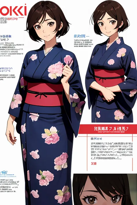 8k high quality detailed,highres,comic,anime,detailed image,
(an illustration of a teenage girl posing,(an illustration of girl,teenage girl)),(magazine_illustration),(magazine_sheet),
(, FumikoAkebi,1woman,30yo,short hair,brown hair,brown eyes,large breasts),(Mysterious Smile),detailed_face,realistic_skin_texture,
((fetal_position):0.5),
(, jyojifuku,obi,wide sleeves,yukata,dress,floral print),realistic clothing texture,<lora:FumikoAkebi:0.6>,<lora:jyoji fuku v7:0.45>