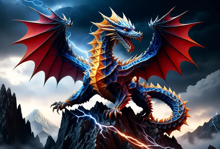 amazing quality, masterpiece, best quality, hyper detailed, ultra detailed, UHD, depth of field,
flying dragon with hybrid colors, wings, , strong, mountain top, rocks, dark sky, evil, lightning, volcano,
<lora:ral-pnrse-sdxl:1>, ral-pnrse,
<lora:add-detail-xl:0.8>,
<lora:EnvyBetterHiresFixXL01:0.8>,