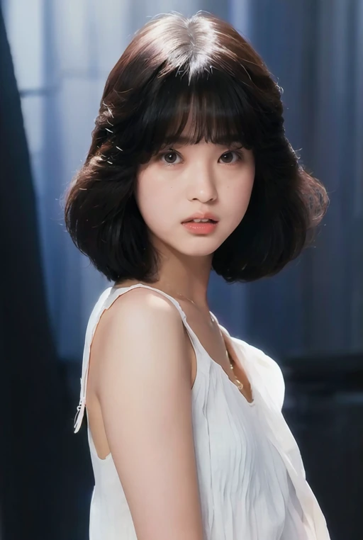 80s Japanese Idol Hairstyle ( Seiko Matsuda )