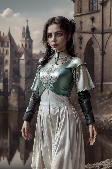 (portrait:1.2) of (arab:1.2) (arab:0.4), (brown ultra-realistic hair:1.2), (bun_hairstyle:1.2) <lora:HAIR bun_hairstyle-10:0.2>, (dark [green, green] perfecteyes eyes looking at the camera:1.4), (smiling:0.5) mouth, (interesting medieval city outdoor background:1.8), warm lighting, detailed face, <lora:SLIDER muscle_slider_v1:0> <lora:SLIDER weight_slider_v2:-0.5> <lora:QUALITY add_detail:0.8> <lora:QUALITY lora_perfecteyes_v1_from_v1_160:0.7> <lora:QUALITY lora_perfectsmile_v1_from_v1_160:0.6>,<lora:QUALITY 1.5_perfect hands.:0.6> Perfect Hands, (embedding:OverallDetail:0.8) (embedding:SkinHairDetail:0.4) , wearing magenta medieval clothes, (jewelry:1.0), <lora:CLOTHES Sweet girl clothes1:0.8> chinese clothes, <lora:SLIDER gender_slider_v1:5>, <lora:SLIDER Squeezer2:0.9> woman, <lora:SLIDER ClothingAdjuster3:-0.8>, extremely facial symmetry!!!, dim volumetric lighting, 8k octane beautifully detailed render, post-processing, extremely hyperdetailed, intricate, epic composition, cinematic lighting, masterpiece, trending on artstation, very very detailed, masterpiece, stunning, <lora:QUALITY 1.5_perfect hands:0.7> Perfect Hands