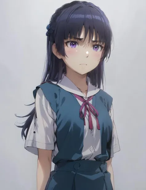 <lora:gokou_ruri:0.72> gokou_ruri,  <lora:tokyo-3_middle_school_uniform_v102:1> tokyo-3 middle school uniform, masterpiece,best quality,vibrant image,sharpness, colorful,perfect eyes, detailed eyes, detailed hair,, ultra high res, beautiful, intricate details, visually stunning, elegant, incredible details, award-winning painting,