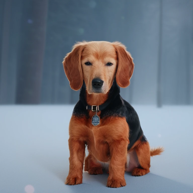 classic negative, aww, cute white poodle, indoors on a cold night, glowing fire, c(ozy:1.2), Hasselblad 907X 50C, fur details, accurate lighting, high resolution textures, advanced shading, subsurface scattering, light scattering, global illumination, raytracing, camera simulation, high-poly model, nanite, post-processing, hdr, physically based rendering, PBR, octane render, 8K, beauty