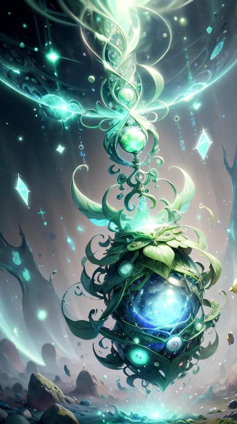 (Periwinkle color), naturemagic spectrum,emotion,Quantum enigma,Quantum enigma,Enigmatic patterns,mirage,Timeless abstractions,Nebulous horizons,illuminating,transcendence,Harmonious chaos,cosmic,cosmos,particles,beams magical energy fantasy <lora:NatureMagic-20:0.8>