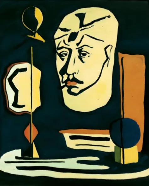 <lora:kandinsky_v1:0.5> Kandinsky, <lora:Chirico_v2:0.5> , chirico, traditional media, parody, (1girl:1.2), surreal, shadow, face