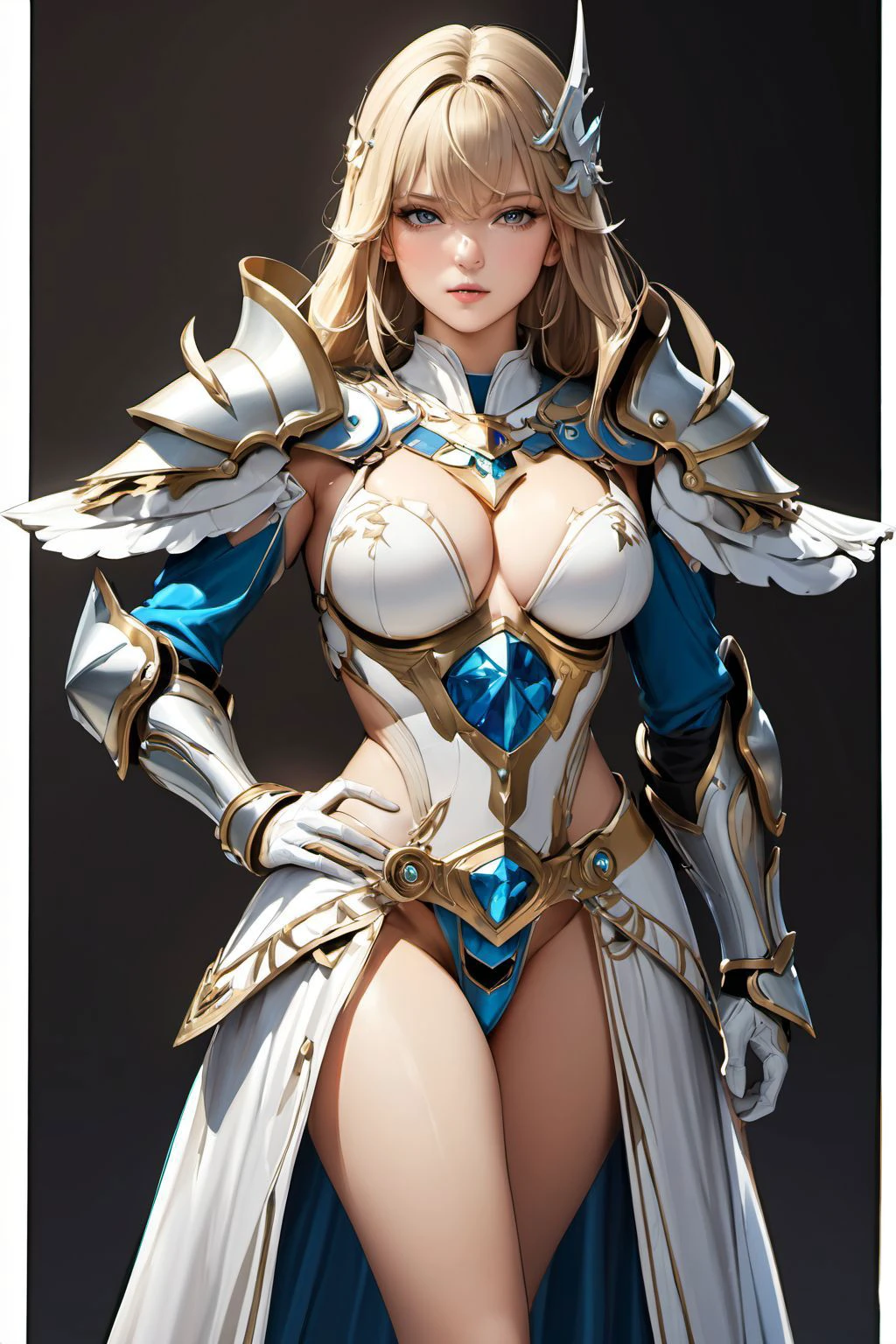 <lora:EnvyCreativeOutfitXL01:0.8>,1girl,gem armor,cowboy shot,, (masterpiece, best quality, high quality, highres, ultra-detailed),