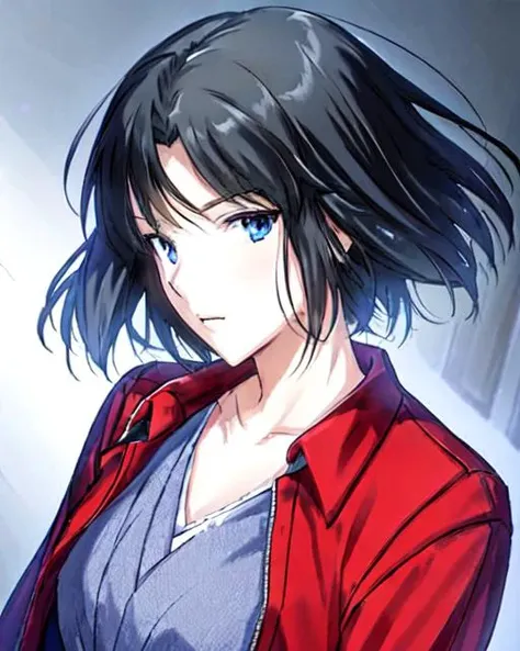 (((masterpiece))),(((best quality))),((ultra-detailed)),(illustration),(dynamic angle),raytracing, ((disheveled hair)), (solo),(1girl), ((beautiful detailed face)), <lora:shiki-v1:0.6>