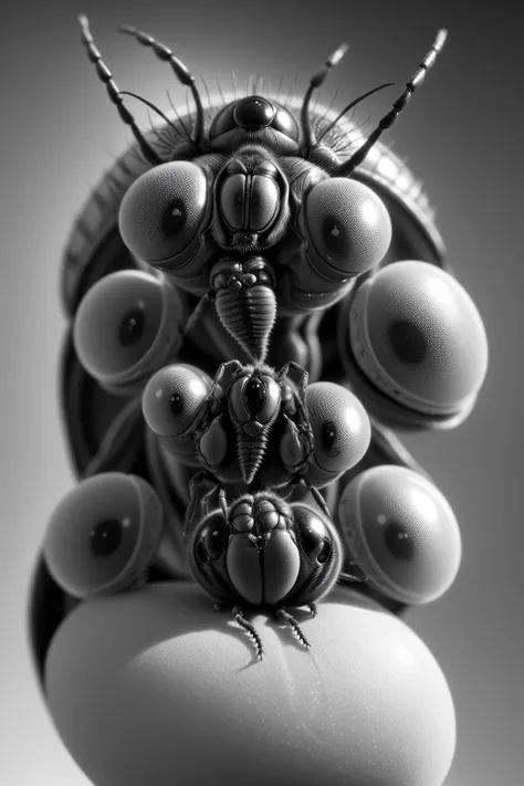 photo realistic, baby food ad, insect human newborn, cute, deformed, advertisement, compound eyes, antenna, mandible, photograph, grain, detailed, high contrast,Ansel Adams style <lora:baby_face_v1:.1>,<lora:QYPTOXMACR0:.2>, <lora:ColorSem01:.02>