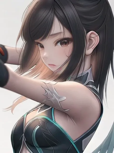 xuner is dancing,8K,detail face,clean background <lora:xuner-000005:0.7>