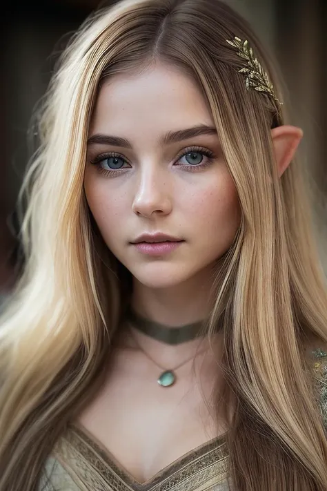 beautiful woman (Th0m4s1nMcK3nz13:.99), perfect hair, (( Long caramel brown and blonde balayage hairstyle:1.3)), ((portrait)), (closeup:1.2), ((from the waist up)), ((( Middle Earth: A vast and ancient world, home to Elves, Dwarves, Hobbits, and Wizards :1.2 ))), natural skin texture, (( High-waisted shorts and a tube top :1.2)), 24mm, 4k textures, soft cinematic light, adobe lightroom, photolab, hdr, intricate, elegant, highly detailed, sharp focus, ((((cinematic look)))), soothing tones, insane details, intricate details, hyperdetailed, low contrast, soft cinematic light, exposure blend, hdr, faded, now, ("I've got a bad feeling about this.":1.1)