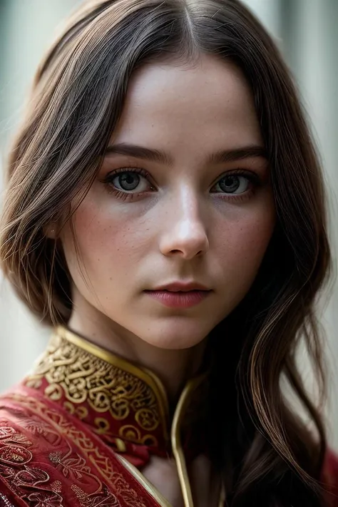 beautiful woman (Th0m4s1nMcK3nz13:.99), perfect hair, ((portrait)), (closeup:1.2), ((from the waist up)), ((( Newcastle :1.2 ))), natural skin texture, (( oriental costume :1.2)), 24mm, 4k textures, soft cinematic light, adobe lightroom, photolab, hdr, intricate, elegant, highly detailed, sharp focus, ((((cinematic look)))), soothing tones, insane details, intricate details, hyperdetailed, low contrast, soft cinematic light, exposure blend, hdr, faded, now, ("I've got a bad feeling about this.":1.1)