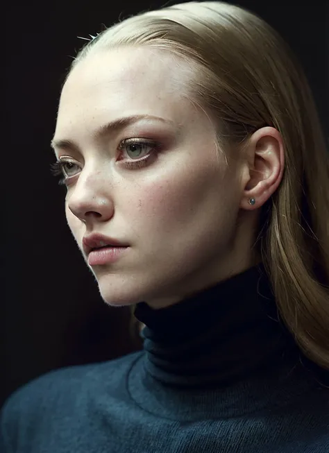 A stunning intricate full color portrait of (sks woman:1), wearing a black turtleneck, epic character composition, by ilya kuvshinov, alessio albi, nina masic, sharp focus, natural lighting, subsurface scattering, f2, 35mm, film grain, <lora:locon_amanda_v1_from_v1_64_32:1.25>