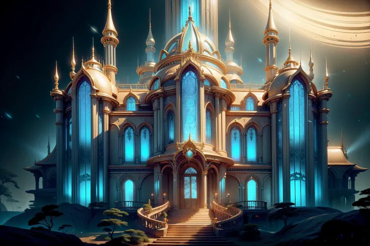 RAW photo of a worldoflight mansion <lora:WorldofLight:1>