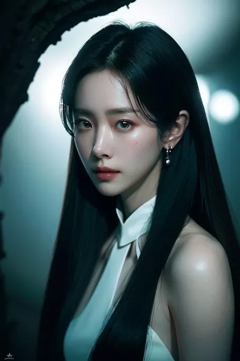 (otherworldly, otherworldly atmosphere, otherworldly appearance), highly insanely detailed, masterpiece, top quality, best quality, highres, 4k, 8k, RAW photo, Caribbean, dark tunnel,
china street, egyptian,
depth of field, focused, foreshortening,
1girl, long_hair, collar, earrings,
jav, half naked,
photorealistic:1.4, (flower filed), Poetic lens, obscure light and shadow, aestheticism, brooding, emotional depth, supernatural, 1girl, solo, Neck, enchanting elegance, atmospheric depth, naturalistic representations, harmonious composition, parted lips, long straight hair,
<lora:makina69_hamabeminami_v1.1:0.7>, (fantasy world)