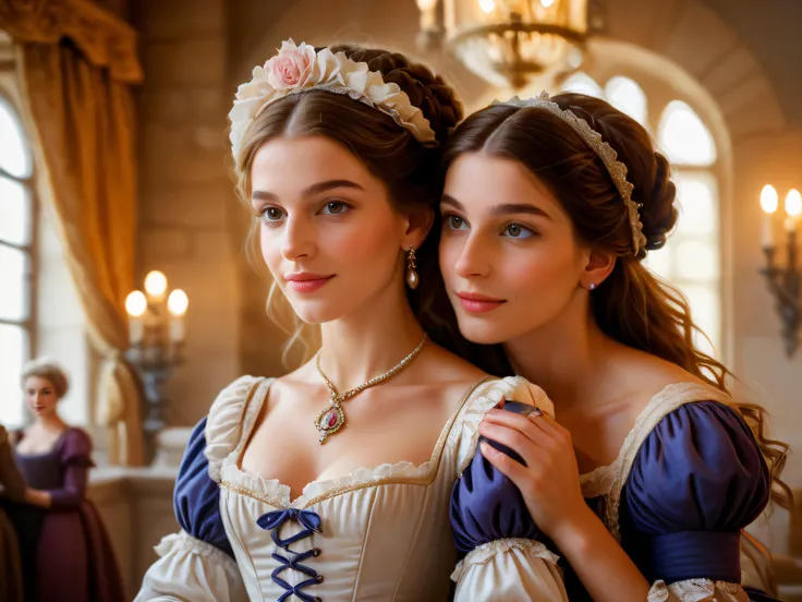 2heads, two headed girl, age 17, pretty, equestrian, horseback riding, British, wealthy, four arms,