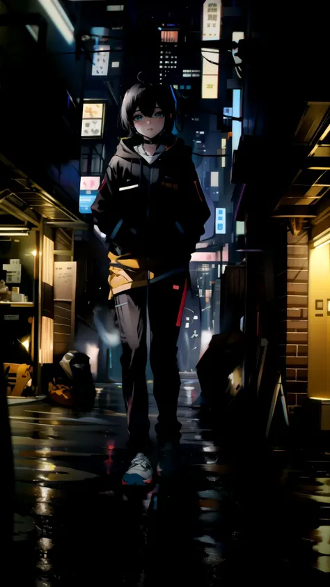 (masterpiece,ultra-detailed) <lora:HD_Horizon_v1_0:1>, <lora:akita_neru-10:1> (akita neru:1.4) <lora:Cyberpunk_sceneV1:0.7> tooimage , cyberpunk , futuristic city, (night:1.3)
