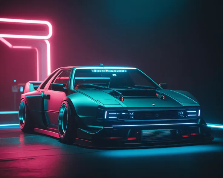 (intrincated details:1.2), (photorealistic), (masterpiece), (photography),  cinematic lighting, 
cyberpunk ambient, car, ground vehicle, motor vehicle, no humans, scenery, solo, vehicle focus, night time, , neon lights
 <lora:Drone_Cars_XL:1>