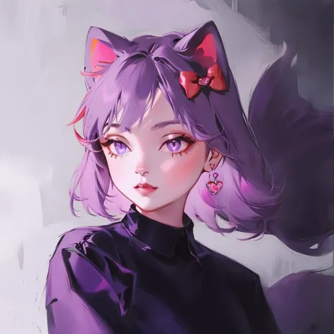 1girl,<lora:GoodHands-vanilla:0.9>,<lora:retro3:0.6>,<lora:my_LoRA_masunya_v3:0.7>,MASUNYA,CAT EARS,PURPLE SKIN COLOR,HAIR BOW,<lora:FkeyFace_v4.1:0.2>,medium_shot,