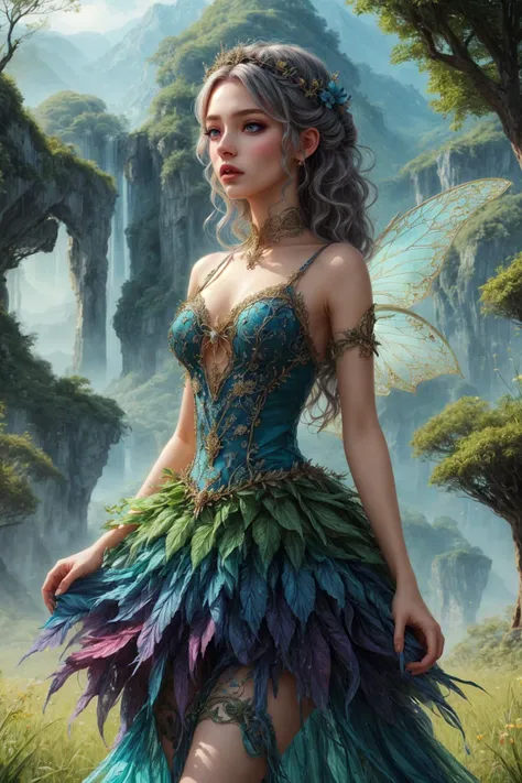 woman on acid trip, (crazy:1.2), black fairy dress, surreal art, intricate detail, brilliant colors <lora:add_detail:0.6> <lora:fairy_dress-1.0:0.8>