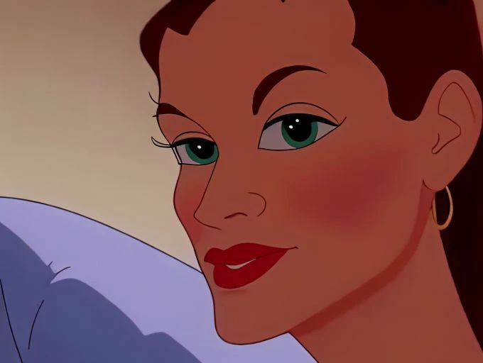 high quality animation cell of ( And one girl that Townes van Zandt does not know. ), dbluth, animated country music video scene, muted color scheme, hd, trending, FleischerStyle