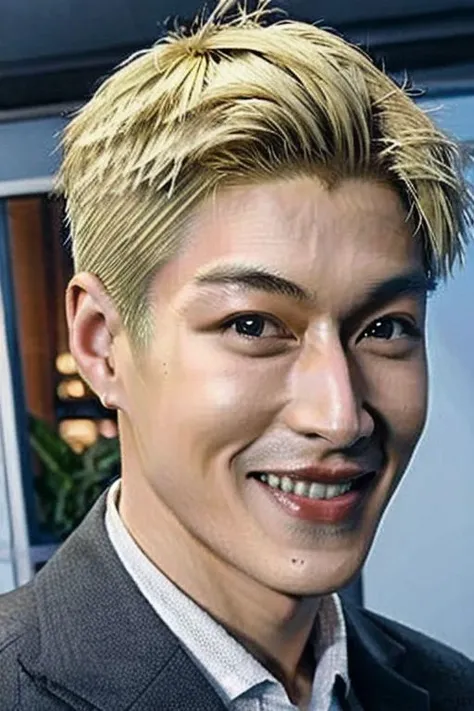 ((((1boy , medium shot, light blonde hair color :1.5)))),(8k, RAW photo, best quality, masterpiece:1.2), (realistic, photo-realistic:1.4), (extremely detailed CG unity 8k wallpaper) , (( smile close up shot portrait of a charming Horsen posing for shang yoon magazine in light blue, in the style of deconstructed tailoring, close up, rounded, precisionist, limited color range, duckcore, celestial :1.4)),((super biggest muscle chest )), ((muscular arms and a broad chest, strong, athletic, muscle:1.3 )), hyper detailed, soft lighting, strong backlight, beautiful lighting , hyperreal, front shot, ((random photorealistic full pose :1.3)),(day scene:1.2) 4k, cinematic, widescreen, zoom out, intricate detail, finely detailed, hyper detailed, insane details, centered, epic composition, smooth, extreamly realistic, cenematic, attractive beautiful, hyper realistic, photographed by Canon EOS 6D Mark II RF