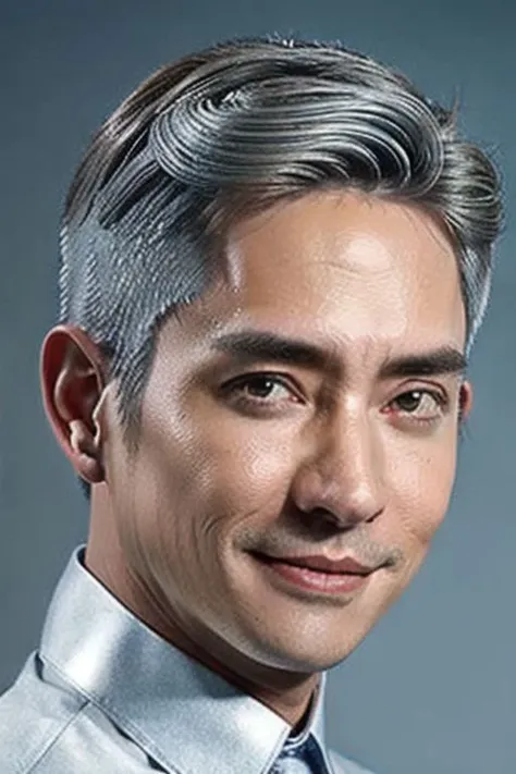 ((((1boy , medium shot, light silver short hair color :1.5)))),(8k, RAW photo, best quality, masterpiece:1.2), (realistic, photo-realistic:1.4), (extremely detailed CG unity 8k wallpaper) , (( close up shot portrait of a charming Horsen posing for shang yoon magazine in light blue, in the style of deconstructed tailoring, close up, rounded, precisionist, limited color range, duckcore, celestial :1.4)),((super biggest muscle chest )), ((muscular arms and a broad chest, strong, athletic, muscle:1.3 )), hyper detailed, soft lighting, strong backlight, beautiful lighting , hyperreal, front shot, ((random photorealistic full pose :1.3)),(day scene:1.2) 4k, cinematic, widescreen, zoom out, intricate detail, finely detailed, hyper detailed, insane details, centered, epic composition, smooth, extreamly realistic, cenematic, attractive beautiful, hyper realistic, photographed by Canon EOS 6D Mark II RF