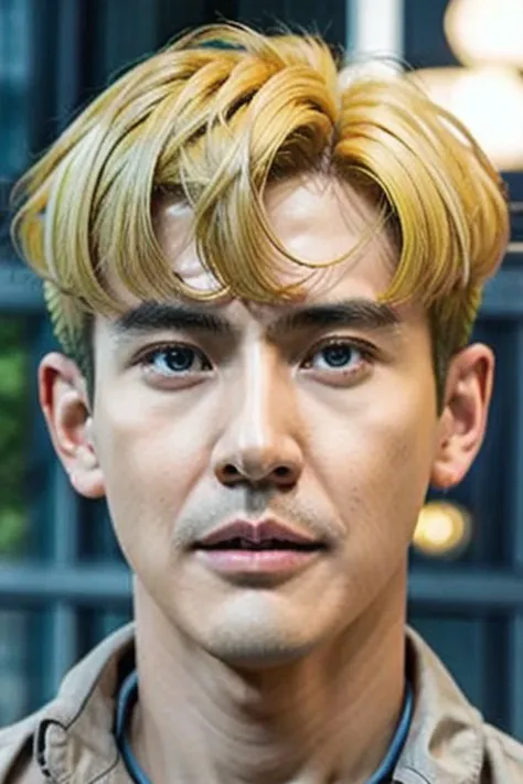 ((((1boy ,Face facing lef, medium shot, light yellow short hair  color :1.5)))),(8k, RAW photo, best quality, masterpiece:1.2), (realistic, photo-realistic:1.4), (extremely detailed CG unity 8k wallpaper) , ((  close up shot portrait of a charming Horsen posing for shang yoon magazine in light blue, in the style of deconstructed tailoring, close up, rounded, precisionist, limited color range, duckcore, celestial :1.4)),((super biggest muscle chest )), ((muscular arms and a broad chest, strong, athletic, muscle:1.3 )), hyper detailed, soft lighting, strong backlight, beautiful lighting , hyperreal, front shot, ((random photorealistic full pose :1.3)),(day scene:1.2) 4k, cinematic, widescreen, zoom out, intricate detail, finely detailed, hyper detailed, insane details, centered, epic composition, smooth, extreamly realistic, cenematic, attractive beautiful, hyper realistic, photographed by Canon EOS 6D Mark II RF