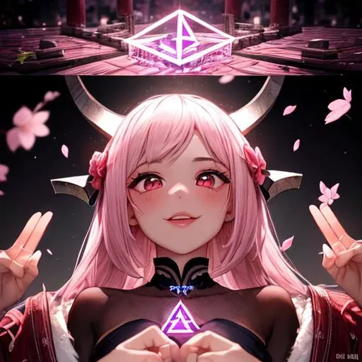 1girl,masterpiece,best quality, cherry blossom pink Neural network city, Irresistible ("The System of Runes":1.2) , by Tiago Hoisel, Ed Wood, Ambient lighting, F/5, Film Washi, ambient atmosphere, luxurious sharp focus, beautiful elegant, fine polished, deep rich colors, unique