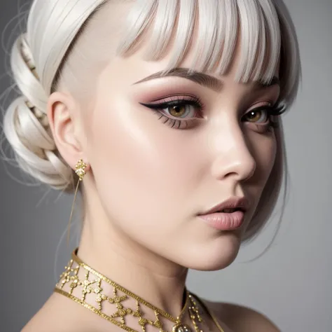 queen, albino, bold eyelashes, smug, slut, (blank background, masterful composition, photoshoot, real, 4k:0.7) (detailed skin, muscle contours, veil:0.4) [exotic, midriff, seductive, bodacious, vicarious, seductive, aroused, naughty, vivacious, sexy:0.4] [puffy nipples, breasts, thighs, booty, ass, cleavage:0.3] [thot, perky, buxom, bimbo, pawg, thicc, chubby, pudgy:0.1]