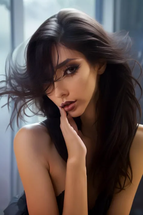 <lora:frd:1> perfect, beautiful, frd_woman <lora:br_max-000014:0.7> 1girl, beautiful woman solo, long hair, lips
((Masterpiece)), (high resolution:1.2), (beautiful composition), goth
(gothic tattoos), hetero, (very sexy:1)
(photography:1.1), (realistic:1), (photorealistic:1.1),( volumetric lighting:1.1), dynamic lighting, real shadows, atmospheric, (highres:1.1), Sharp focus, contrasting colors, (hyperrealistic:1.1), Intricate, High Detail, dramatic, big depth of field, Vivid, polished, (Full Sharp) (extremely absurdres) (wind, windy:1.1), anatomically correct hand, ideal hands, (candid shot)
very sexy, intricate detail, , real skin texture, dynamic lighting, volumetric lighting, real shadows, polished, <lora:breastsizeslideroffset:-0.3> <lora:eyelashes_slider_v3:1.2> <lora:more_details:0.5> <lora:GoodHands-beta2:1> <lora:epi_noiseoffset2:0.9> <lora:weight_slider_v2:-0.8> <lora:ClothingAdjuster3:0.3> nsfw uncensored