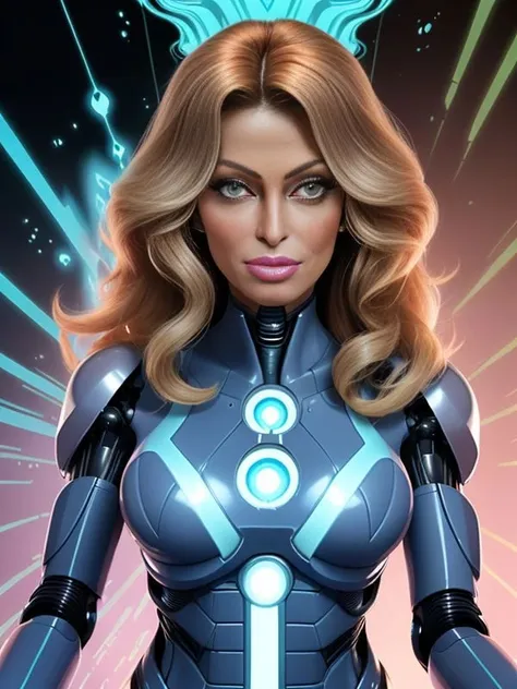 [Aly Michalka|Farrah Fawcett]
((cybernetics Elemental)),