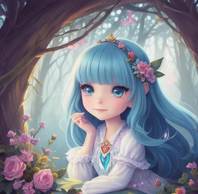 witch, super cute spider with big bright eyes, digital painting, dreamlike, intricate details, sharp focus, trending on artstation, art by lois van baarle and loish and ross tran and rossdraws and sam yang and samis arts and artgerm, fairy tales, pixar, disney, dreamworks style, surrounded by magical fairies in a dreamlike forest, rendered in intricate detail in a digital painting with sharp focus, inspired by fairy tales and animated movies from pixar, Disney, and dreamworks, and created by the talented artists lois van baarle, Loish, Ross Tran, Rossdraws, sam yang, samis arts, and artgerm, Trending on Artstation, this artwork is sure to capture hearts with its delightful charm, (Chibi:1,3)