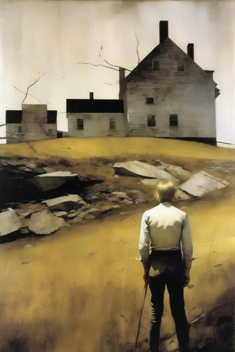<lora:Andrew Wyeth Style:1>Andrew Wyeth Style - Andrew Wyeth extensive epic