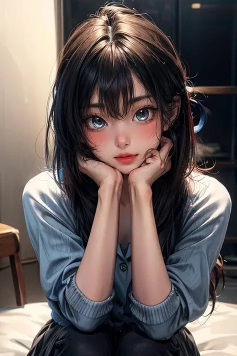 <lora:chinaDollLikeness_v10:1.00>,
Posing with hands on cheeks,
<lyco:GoodHands-beta2:1.00>,
<lora:add_detail:1.00>,