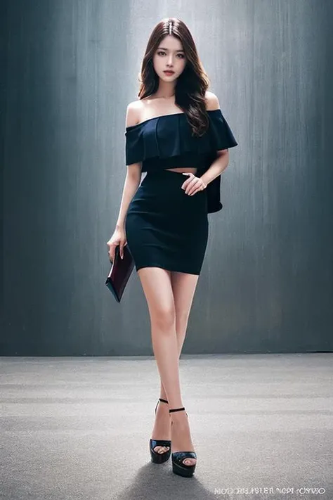 cinematic_lighting,best quality,masterpiece,realistic,full_body,poster,
abstract_background,1girl,medium breasts,long hair,off-shoulder_dress,capelet,high_heels,
<lora:chinaDollLikeness_v10:0.6>,