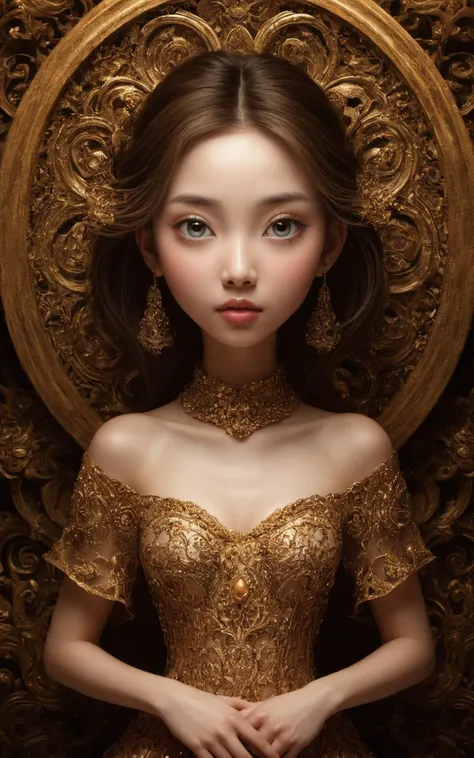 Dreamscape glamour style, famous artwork by Naoto Hattori detailed expressive eyes, (dramatic scene:1.3), (fractal art:0.8),
wearing dress, biting lip, biting the lower lip with a flirtatious expression, conveying playfulness and allure, looking Confident, Eyes that meet the viewer directly, a slight smile, and a relaxed posture.
<lora:great_lighting:3> <lora:add-detail-xl:2> . Surreal, ethereal, dreamy, mysterious, fantasy, highly detailedï¼ <lora:chinaDollLikeness_v10:1>ï¼chinaDollLikenessï¼ Asian girlï¼ <lora:anxiang:1>ï¼anxiang