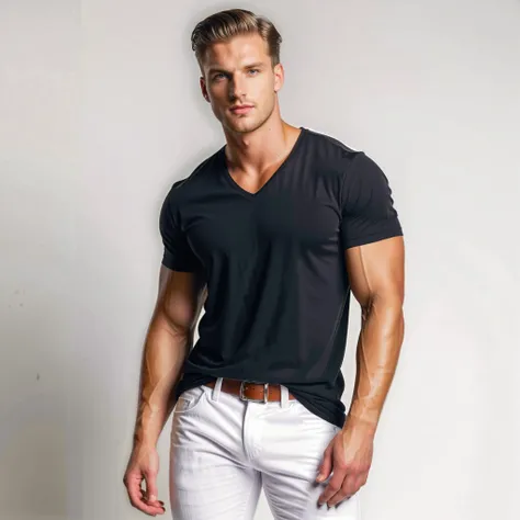 a male model posing for a photo shoot, <lora:add-detail-xl:3>