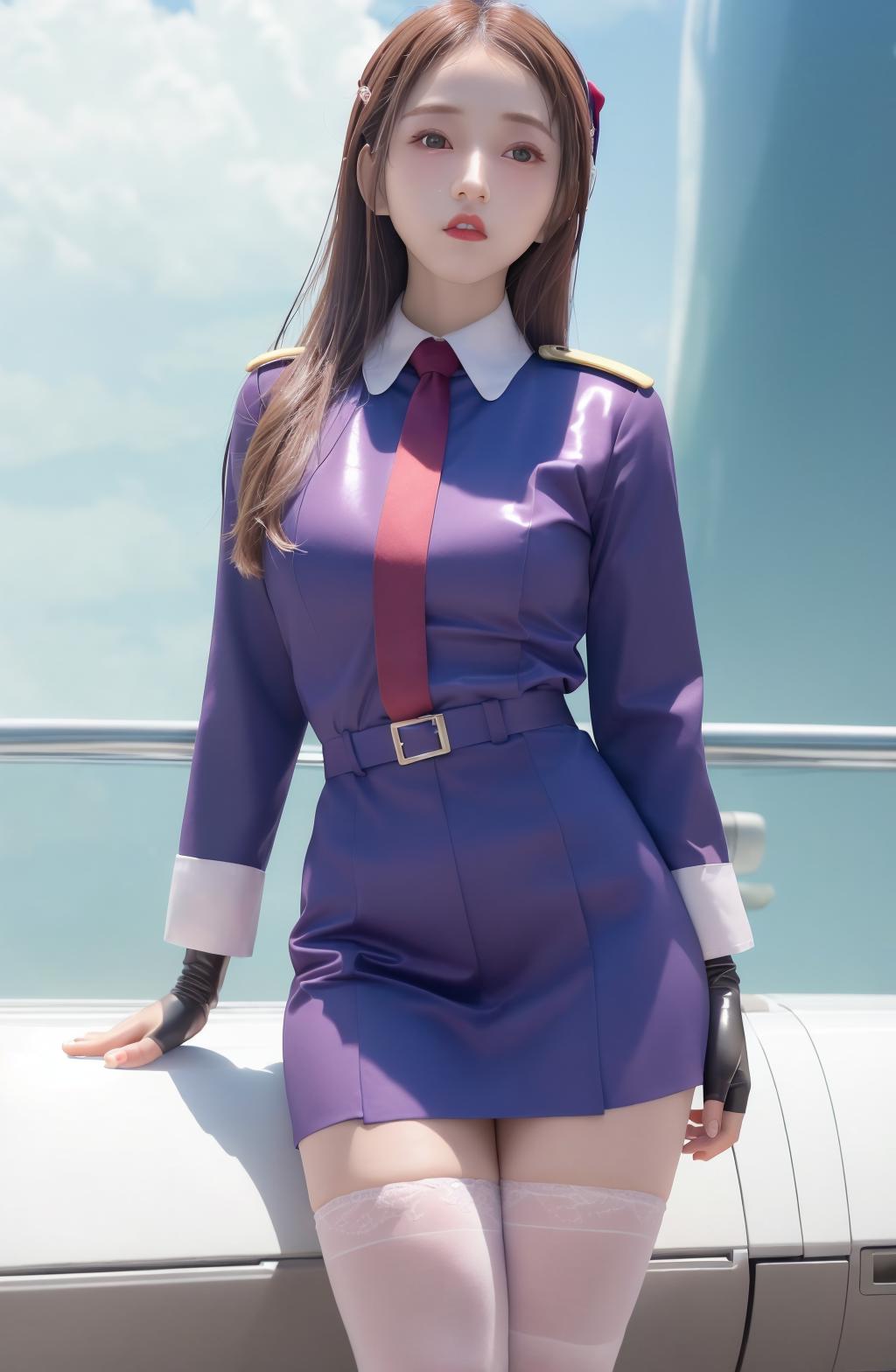 粉紫胶衣 Pink and Purple bodysuit v1.0